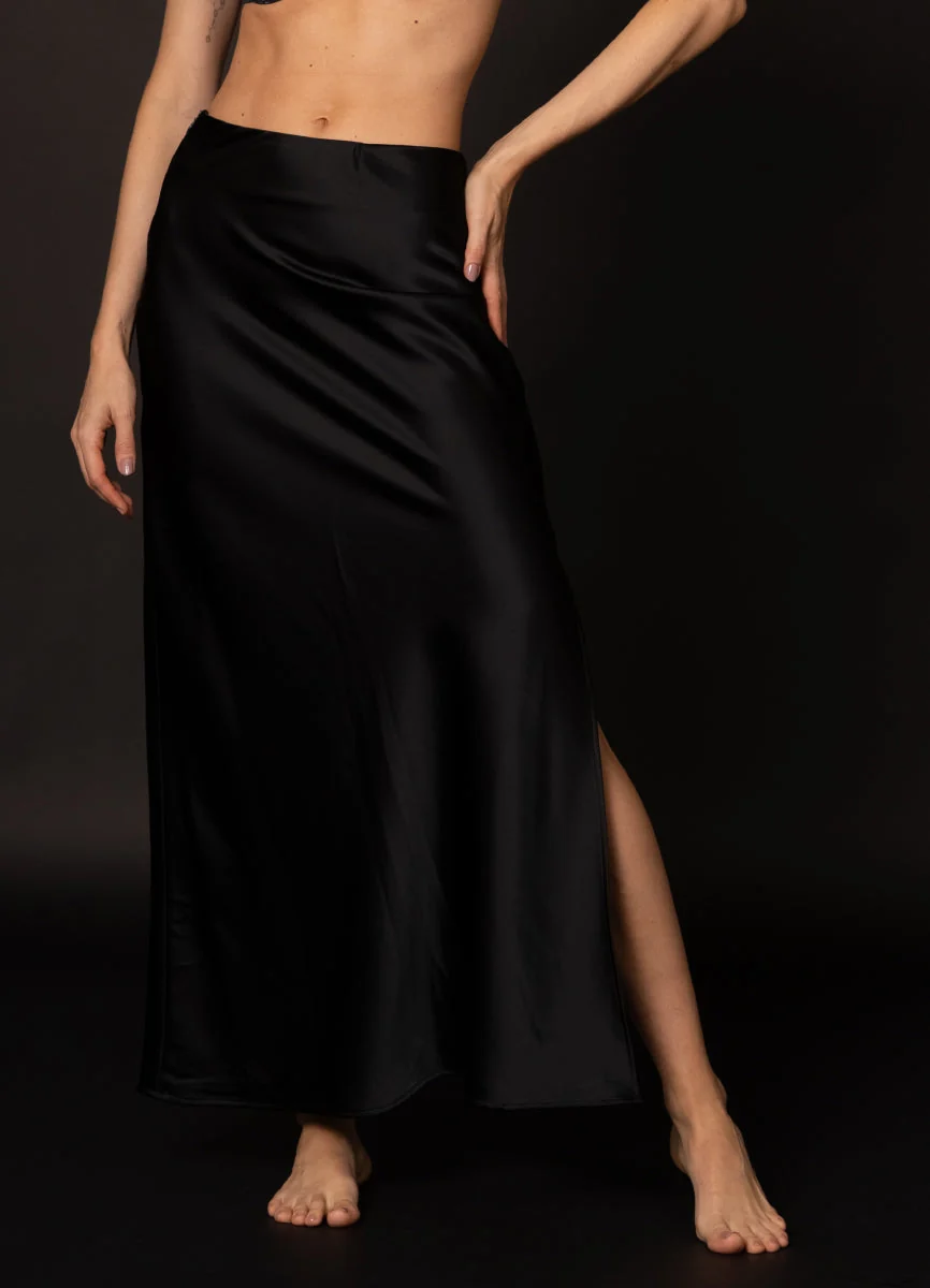 Falda Reva Solid Midnight